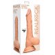 Телесный фаллоимитатор Realistic Dildo With Balls - 25 см.