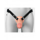 Полый страпон на ремнях 8’’ Hollow Silicone Strap-on
