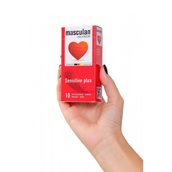 Презервативы Masculan Sensitive plus - 10 шт.