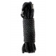 Черная веревка для шибари Deluxe Bondage Rope - 5 м.