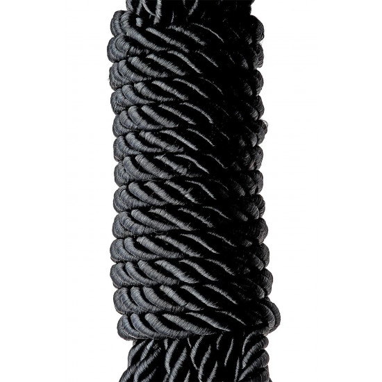 Черная веревка для шибари Deluxe Bondage Rope - 5 м.