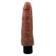 Коричневый вибратор Mike Vibe - 21,5 см.