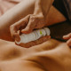 Универсальный массажный гель 3-в-1 Allover Delicious Massage Gel с ароматом ананаса и зеленого чая - 50 мл.
