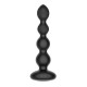 Черная анальная виброёлочка Nexus Tornado Beaded Probe с функцией вращения Черная анальная виброёлочка Nexus Tornado Beaded Probe с функцией вращения