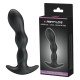 Черный анальный стимулятор простаты с вибрацией Special Anal Massager - 14,5 см.