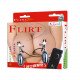 Зажимы на соски с вибрацией и проводным пультом Flirt