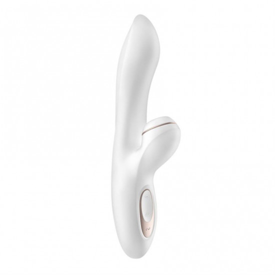 Вибромассажер с вакуумно-волновой клиторальной стимуляцией Satisfyer Pro + G-Spot - 22 см.