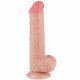 Телесный фаллоимитатор 8 Sliding Skin Dual Layer Dong - 20,8 см.