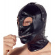 Маска на голову с отверстиями для глаз и рта Imitation Leather Mask