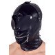 Маска на голову с отверстиями для глаз и рта Imitation Leather Mask