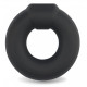 Черное эрекционное кольцо Ultra Soft Platinum Cure Silicone Cockring