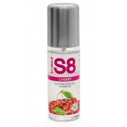 Смазка на водной основе S8 Flavored Lube со вкусом вишни - 125 мл.