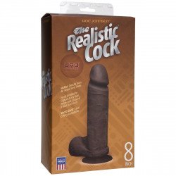 Темнокожий фаллоимитатор The Realistic Cock ULTRASKYN - 20,57 см. Темнокожий фаллоимитатор The Realistic Cock ULTRASKYN - 20,57 см.