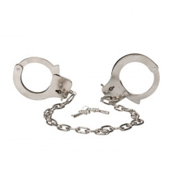 Металлические наручники с 2 ключами Chrome Hand Cuffs