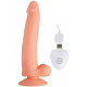 Телесный вибратор SEDUCER 20 Function Long John - 21,5 см.