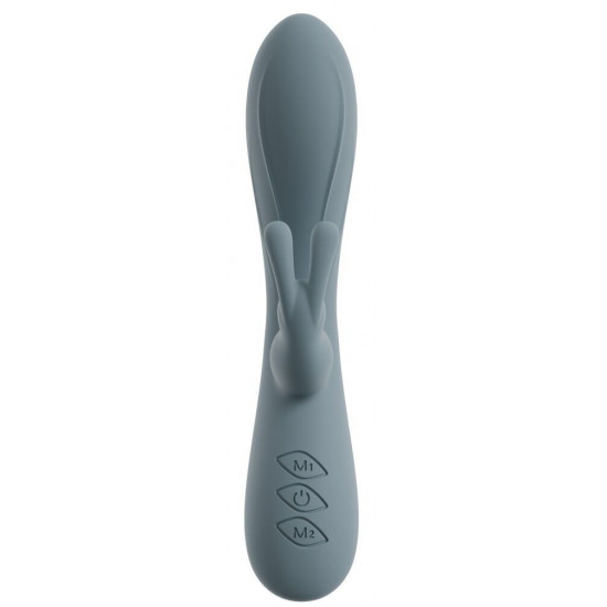 Силиконовый вибратор-кролик VELINA Rabbit Vibrator - 20 см.