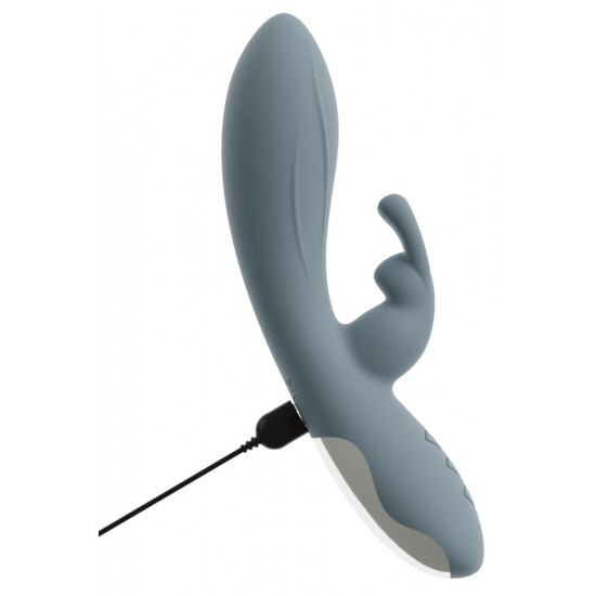 Силиконовый вибратор-кролик VELINA Rabbit Vibrator - 20 см.