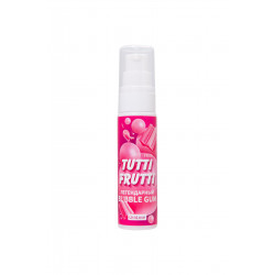 Интимный гель на водной основе Tutti-Frutti Bubble Gum - 30 гр.