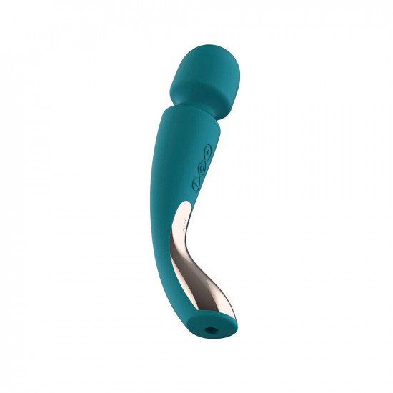 Бирюзовый вибратор Smart Wand 2 Medium