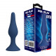 Синяя анальная пробка Slim Anal Plug S - 10,3 см.
