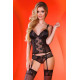 Соблазнительный корсаж Nigar с цветочной вышивкой