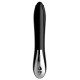 Черный вибромассажер MAGIC BLACK TULIP - 22 см. Черный вибромассажер MAGIC BLACK TULIP - 22 см.