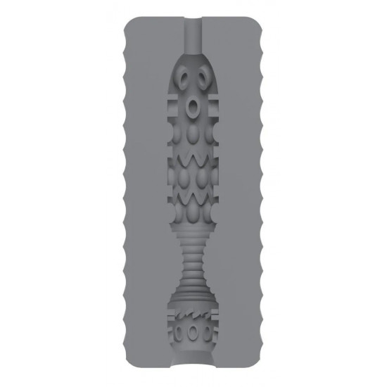Серый мастурбатор Squeezable Masturbator 03