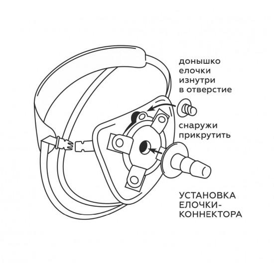 Универсальные трусики Harness UNI strap