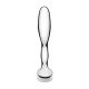 Стальной стимулятор простаты Stainless Steel Prostate Plug - 11,5 см.