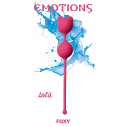 Розовые вагинальные шарики Emotions Foxy