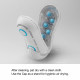 Мастурбатор Tenga Flip ORB Blue Rush