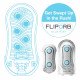 Мастурбатор Tenga Flip ORB Blue Rush