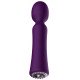 Фиолетовый универсальный массажер Wand Pearl - 20 см.