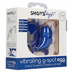 Синее виброяйцо Small Wireless Vibrating G-Spot Egg Синее виброяйцо Small Wireless Vibrating G-Spot Egg