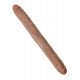 Кофейный двусторонний фаллоимитатор 16  Thick Double Dildo - 40,6 см.