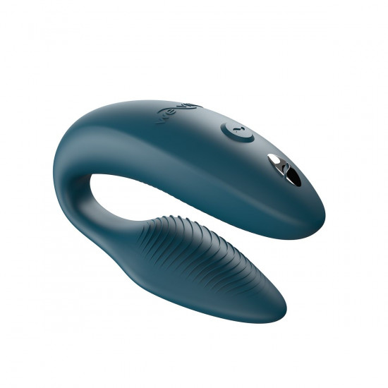 Зеленый вибратор для пар We-Vibe Sync 2 с пультом ДУ