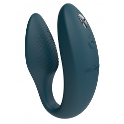 Зеленый вибратор для пар We-Vibe Sync 2 с пультом ДУ