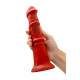 Силиконовый вибратор Monster Rex - 24,5 см.