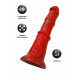 Силиконовый вибратор Monster Rex - 24,5 см.
