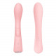 Нежно-розовый вибромассажер 6  Silicone G-Spot Fun - 19,1 см.