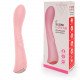 Нежно-розовый вибромассажер 6  Silicone G-Spot Fun - 19,1 см.