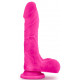 Розовый фаллоимитатор Bold Thrill 8.5 Inch Dildo - 21,6 см.