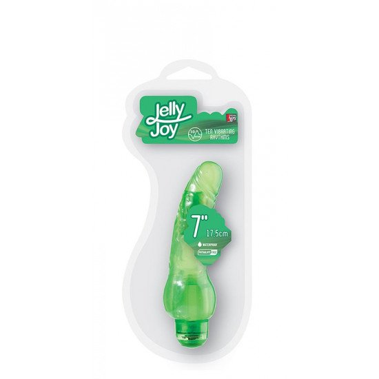 Зелёный гелевый вибратор JELLY JOY 7INCH 10 RHYTHMS GREEN - 17,5 см. Зелёный гелевый вибратор JELLY JOY 7INCH 10 RHYTHMS GREEN - 17,5 см.