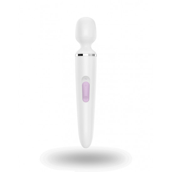 Белый вибратор Satisfyer Wand-er Woman