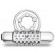 Прозрачное эрекционное виброкольцо Vibrating Super Clitifier