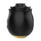 Черный клиторальный стимулятор Black Rose Silicone Clitoral Suction