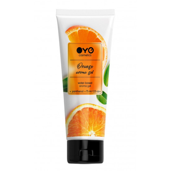 Лубрикант на водной основе OYO Aroma Gel Orange с ароматом апельсина - 75 мл. FFF