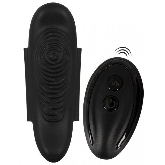 Черный вибратор в трусики Panty Vibrator