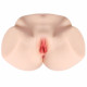 Мастурбатор-полуторс с двойным слоем материала и вибрацией Jenny Onahole Real Vagina