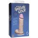 Реалистичный фаллоимитатор The Realistic Cock ULTRASKYN 6” на присоске - 17,3 см.